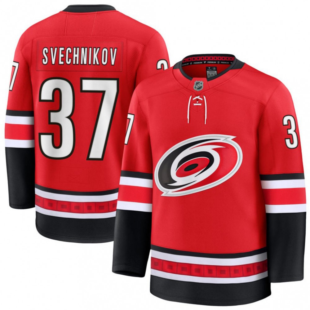Men's Carolina Hurricanes Andrei Svechnikov Red Alternate Premium Jersey-Pro Kit Vault | Brand New 26/27 Sports Jerseys